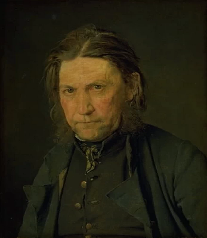 Christen Købke - Ritratto di un vecchio marinaio, Statens Museum for Kuns, Copenaghen